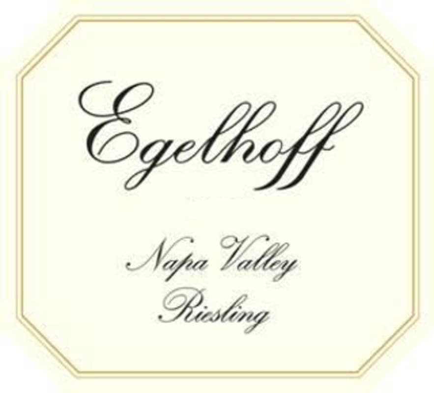 Egelhoff Wines Riesling 2010 Front Label