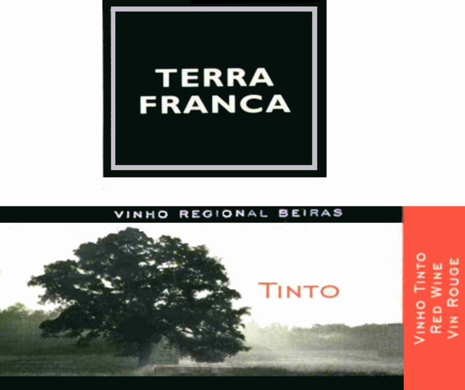 Terra Franca Tinto 2012 Front Label