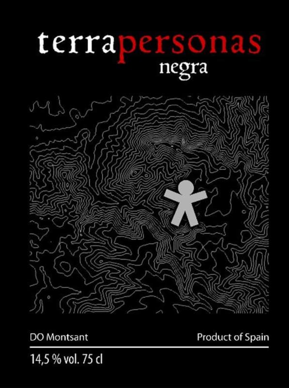 Terra Personas Negra 2009 Front Label