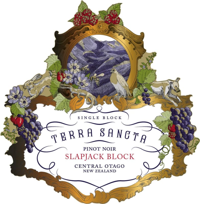 Terra Sancta Slapjack Block Pinot Noir 2012 Front Label