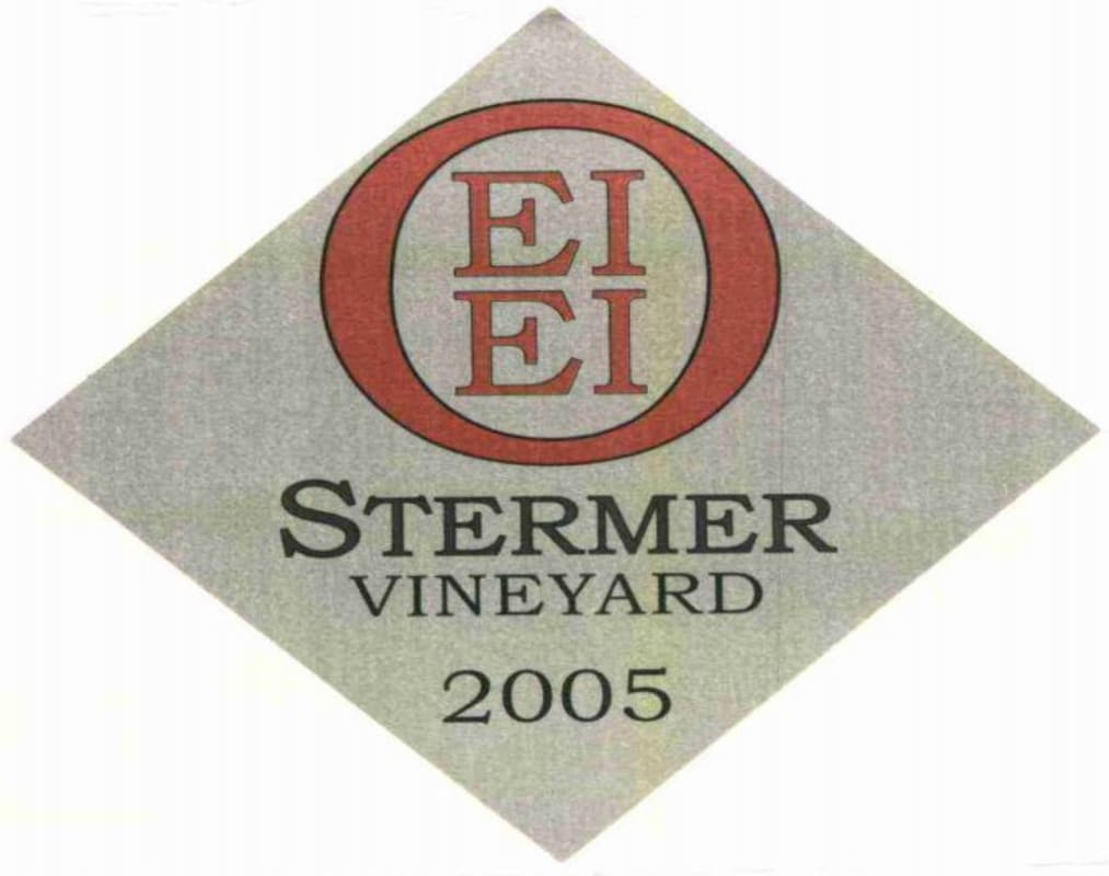 EI, EI, O & Company Stermer Vineyard Pinot Noir 2005 Front Label