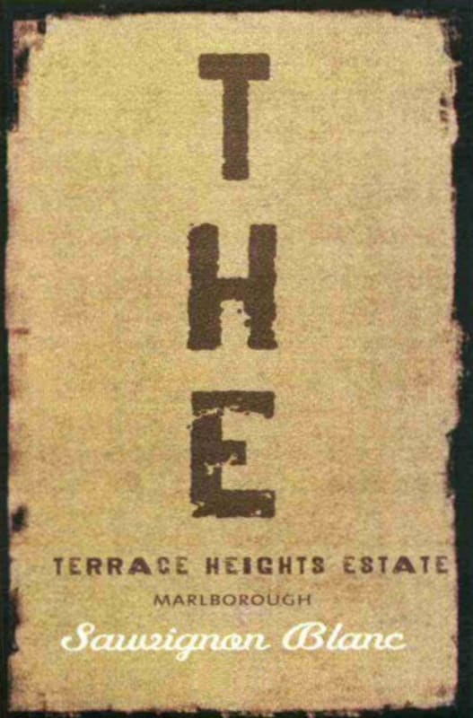 Terrace Heights Estate Sauvignon Blanc 2009 Front Label