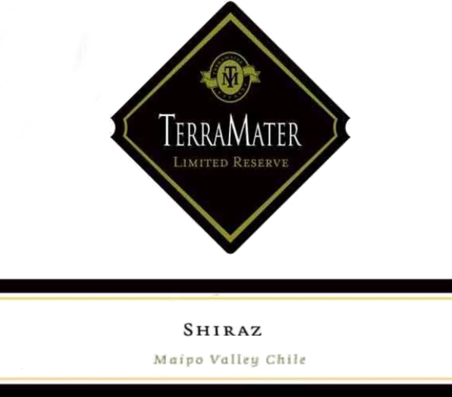 TerraMater Limited Reserve Shiraz 2007 Front Label