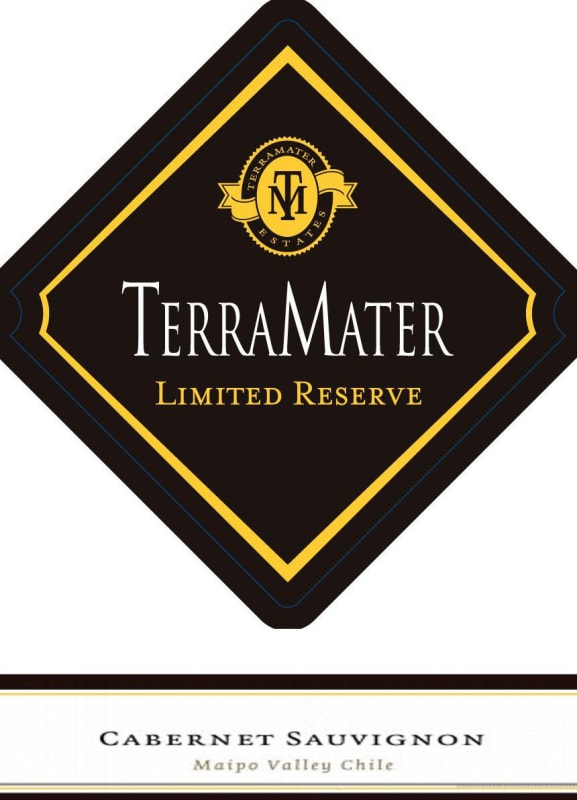 TerraMater Limited Reserve Cabernet Sauvignon 2011 Front Label