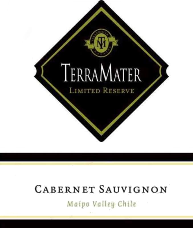 TerraMater Limited Reserve Cabernet Sauvignon 2006 Front Label