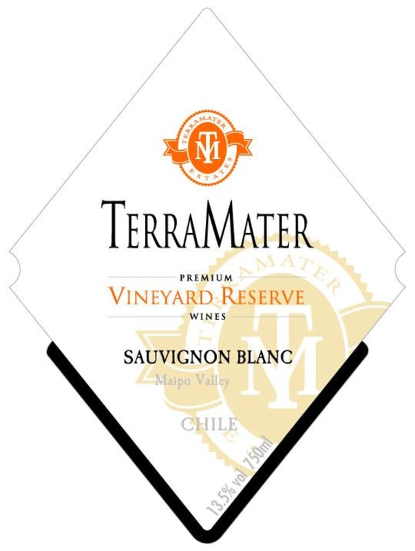 TerraMater Vineyard Reserve Sauvignon Blanc 2013 Front Label