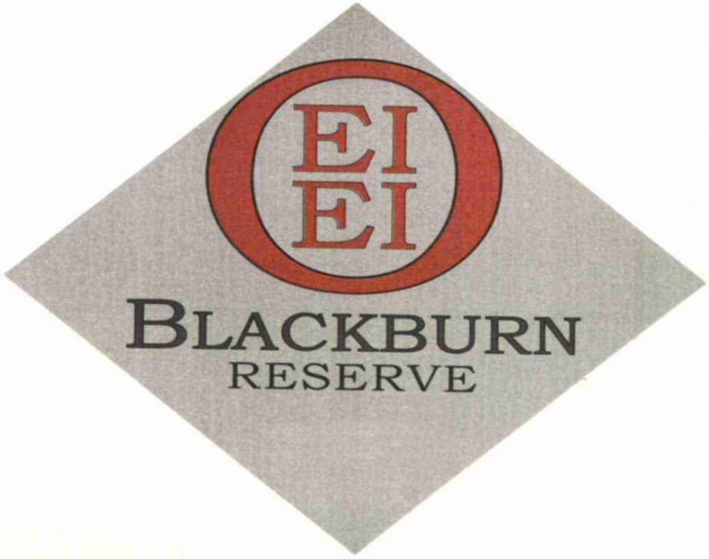 EI, EI, O & Company Blackburn Reserve Pinot Noir 2009 Front Label