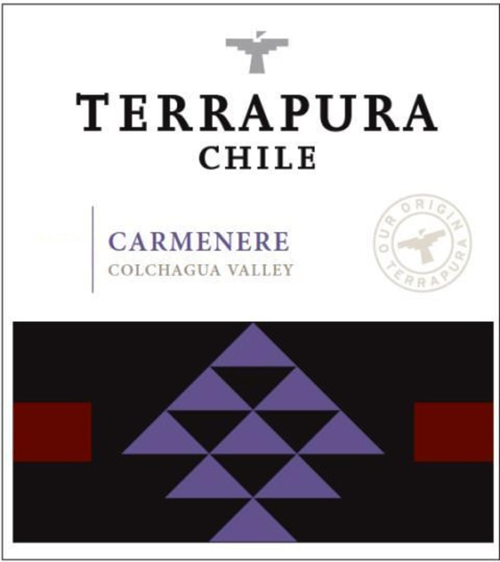Terrapura Carmenere 2014 Front Label