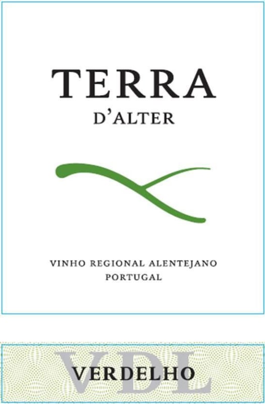 Terras d'Alter Verdelho 2015 Front Label