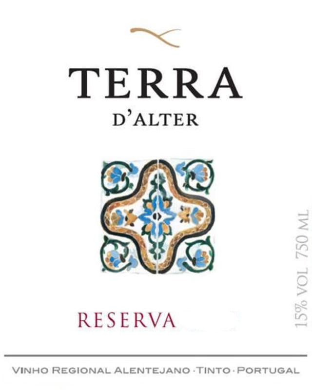 Terras d'Alter Reserva Tinto 2013 Front Label