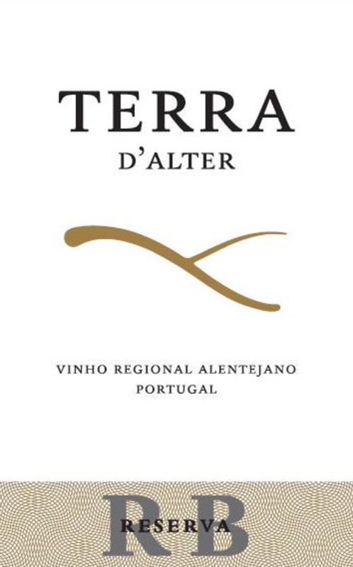 Terras d'Alter Reserva Branco 2014 Front Label