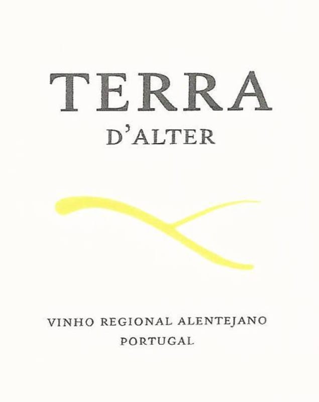 Terras d'Alter Branco 2013 Front Label
