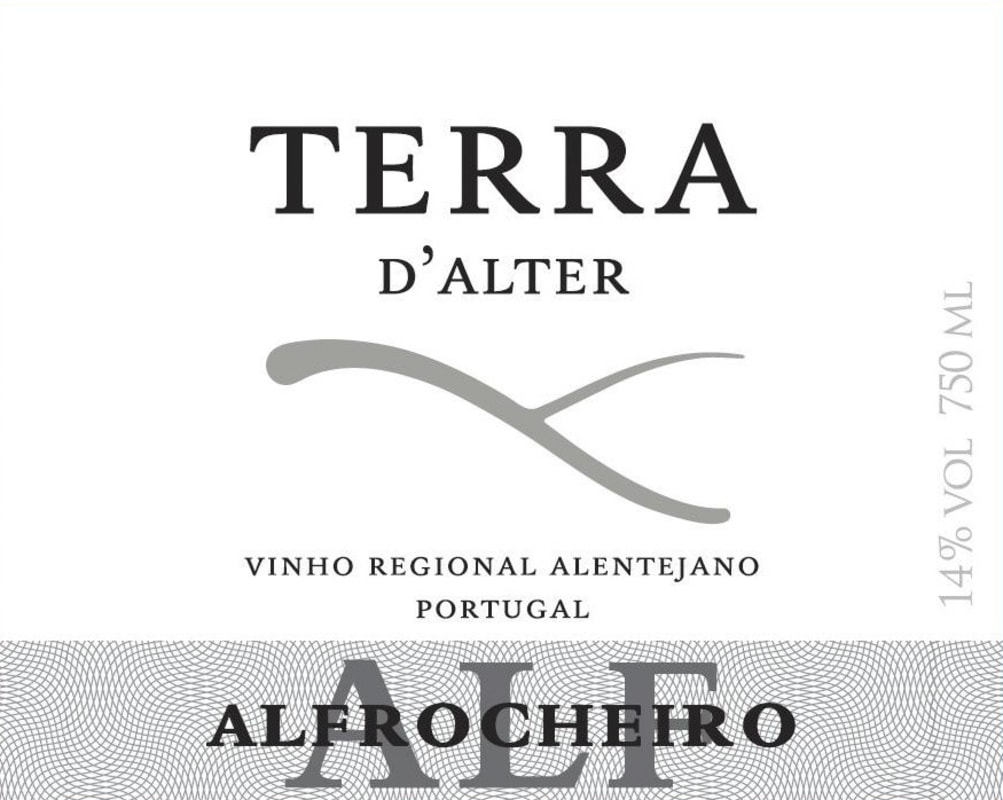 Terras d'Alter Terra d'Alter Alfrocheiro 2014 Front Label
