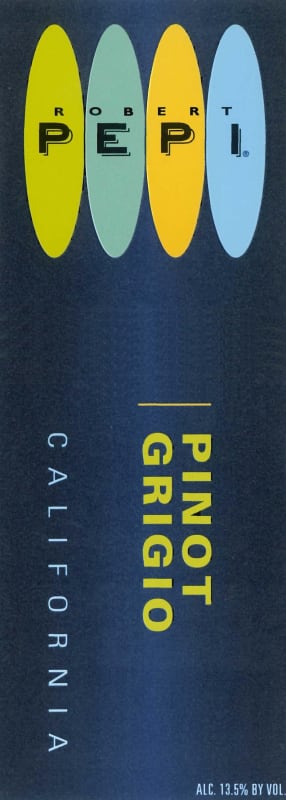 Pepi Oregon Pinot Grigio 2015 Front Label
