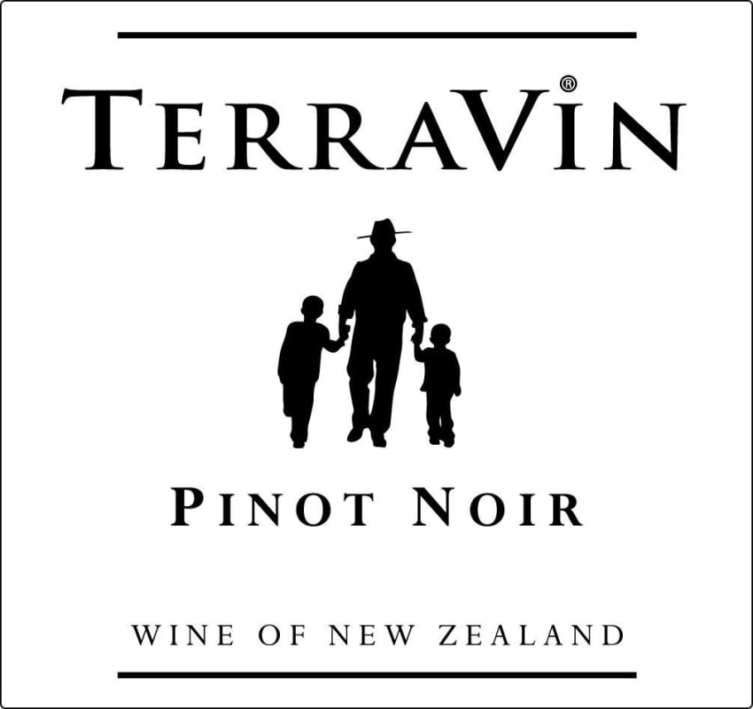 TerraVin Wines Pinot Noir 2012 Front Label