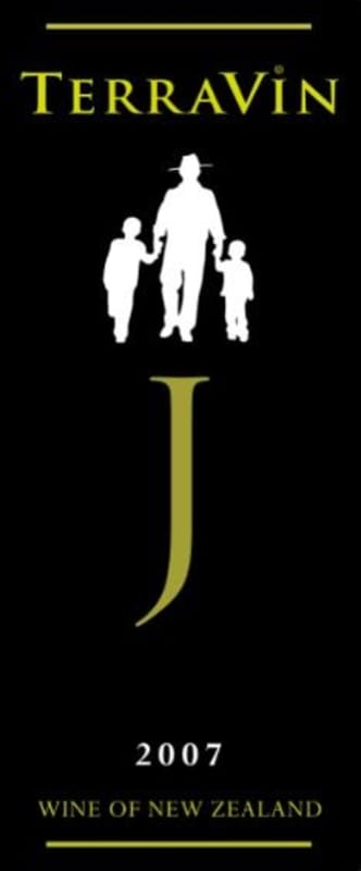 TerraVin Wines J Cabernet Sauvignon Merlot Malbec 2007 Front Label