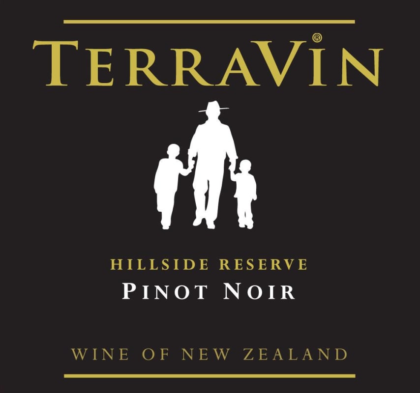 TerraVin Wines Hillside Reserve Pinot Noir 2009 Front Label