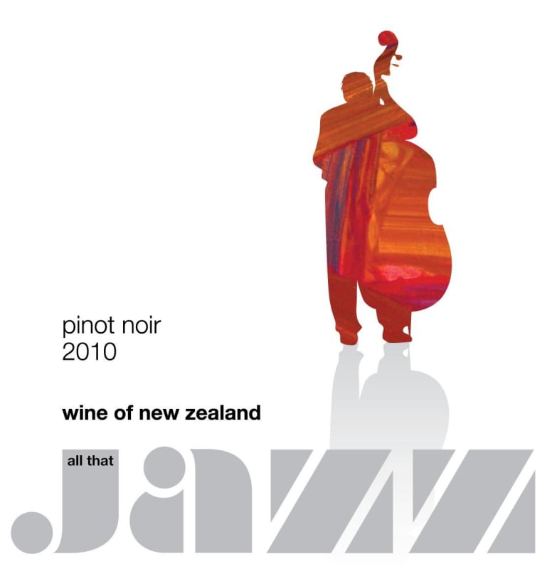 TerraVin Wines All that Jazz Pinot Noir 2010 Front Label