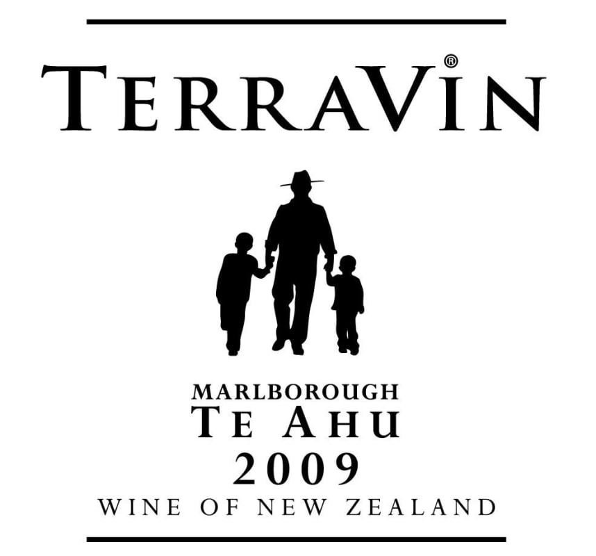 TerraVin Wines Te Ahu Sauvignon Blanc 2009 Front Label