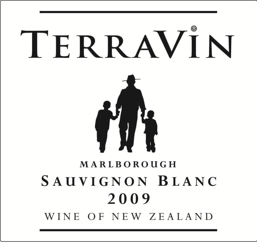 TerraVin Wines Sauvignon Blanc 2009 Front Label
