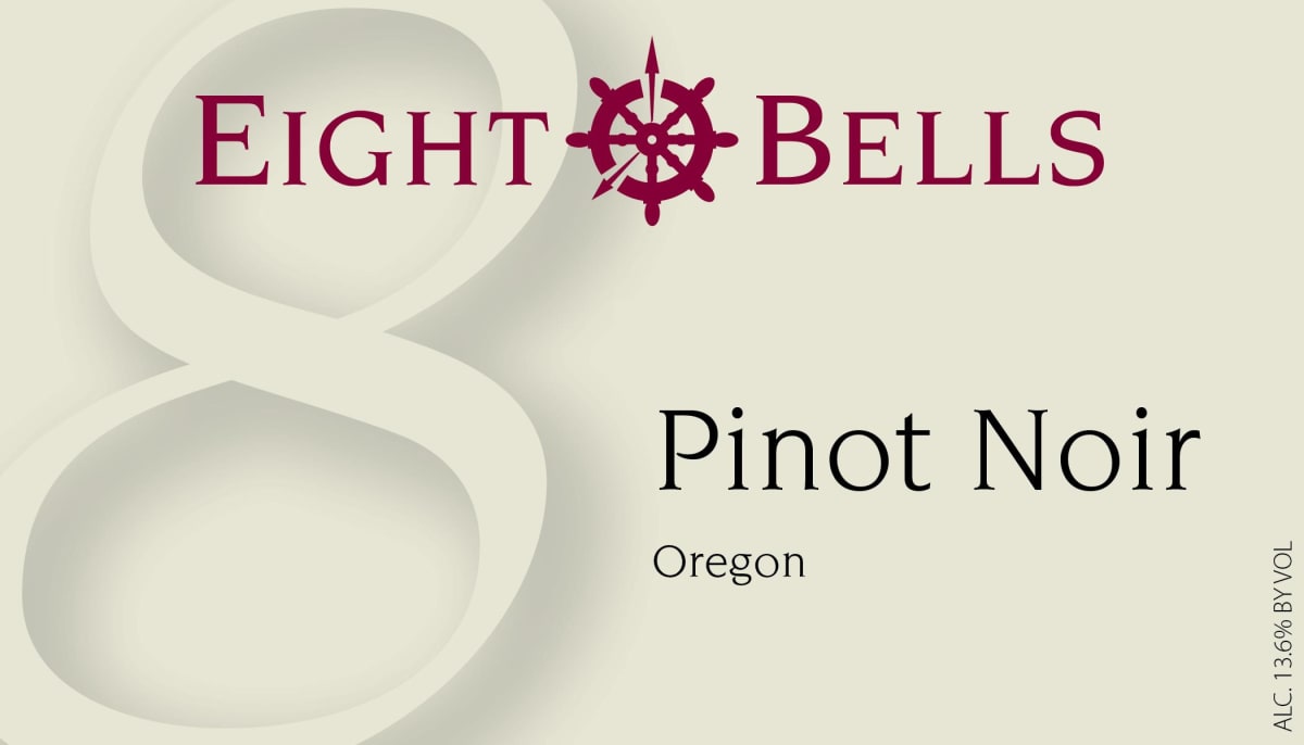 Eight Bells Winery Pinot Noir 2013 Front Label