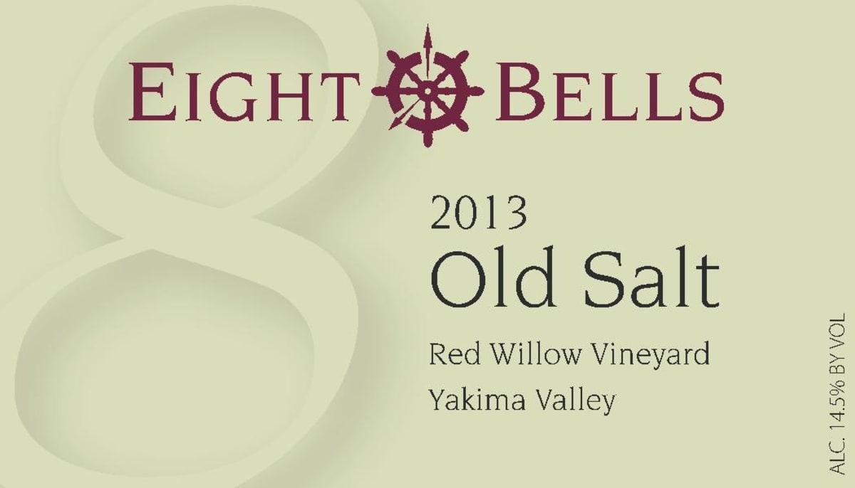 Eight Bells Winery Old Salt 2013 Front Label