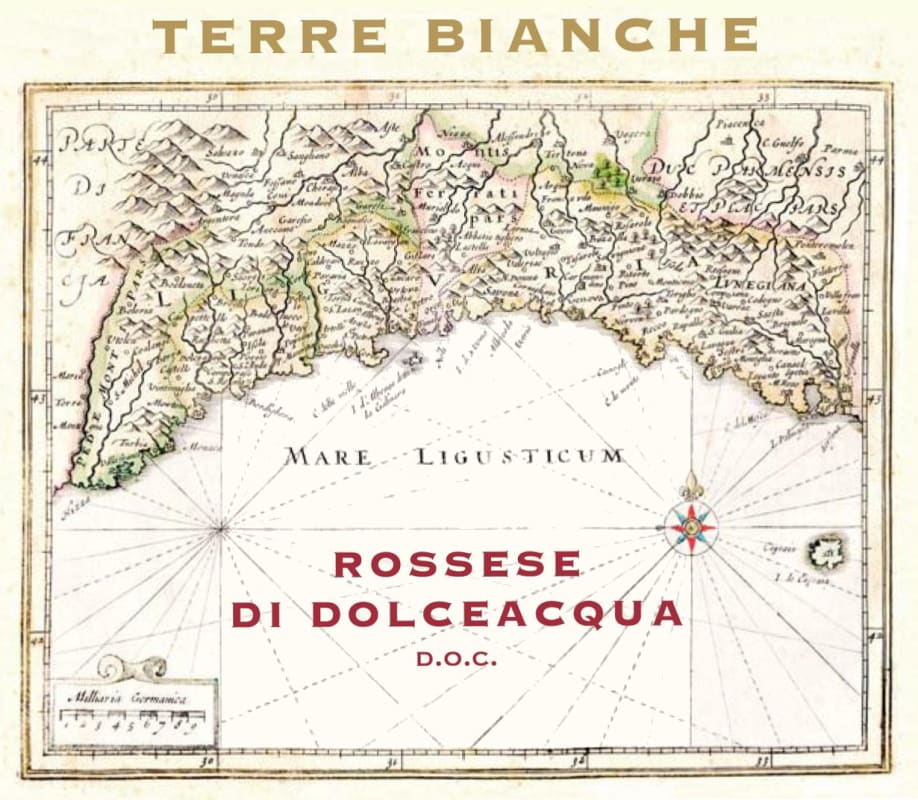 Terre Bianche Rossese di Dolceacqua 2014 Front Label