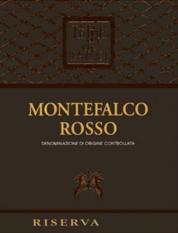 Terre de Trinci Montefalco Rosso Riserva 2011 Front Label