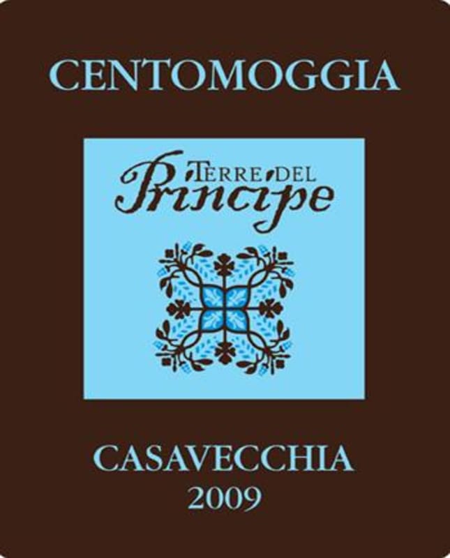 Terre del Principe Centomoggia Casavecchi 2009 Front Label