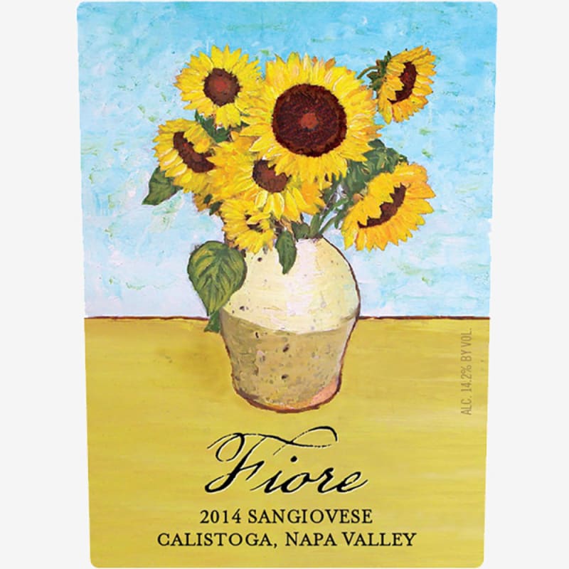 Paoletti Fiore Sangiovese 2014 Front Label