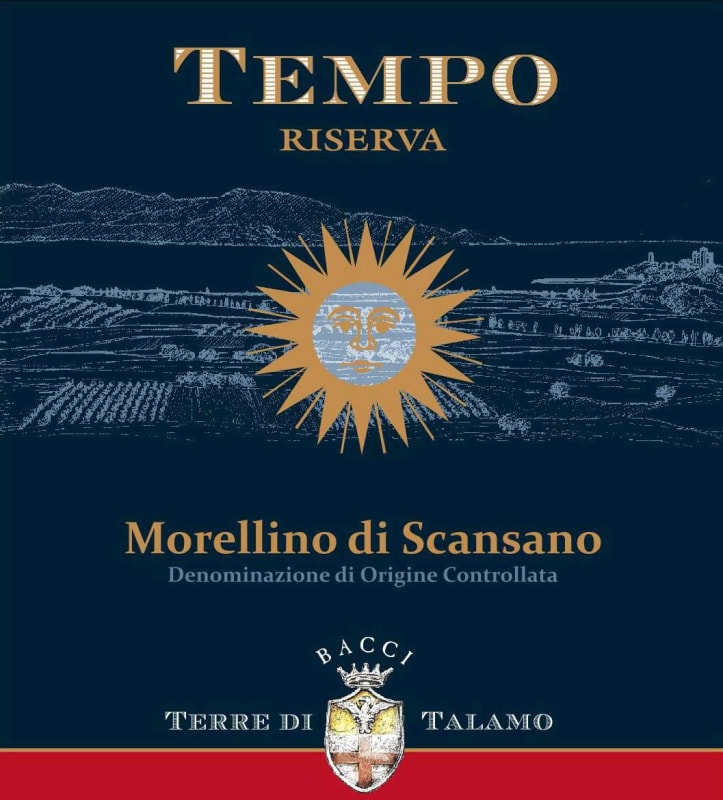 Terre di Talamo Morellino di Scansano Tempo Riserva 2006 Front Label