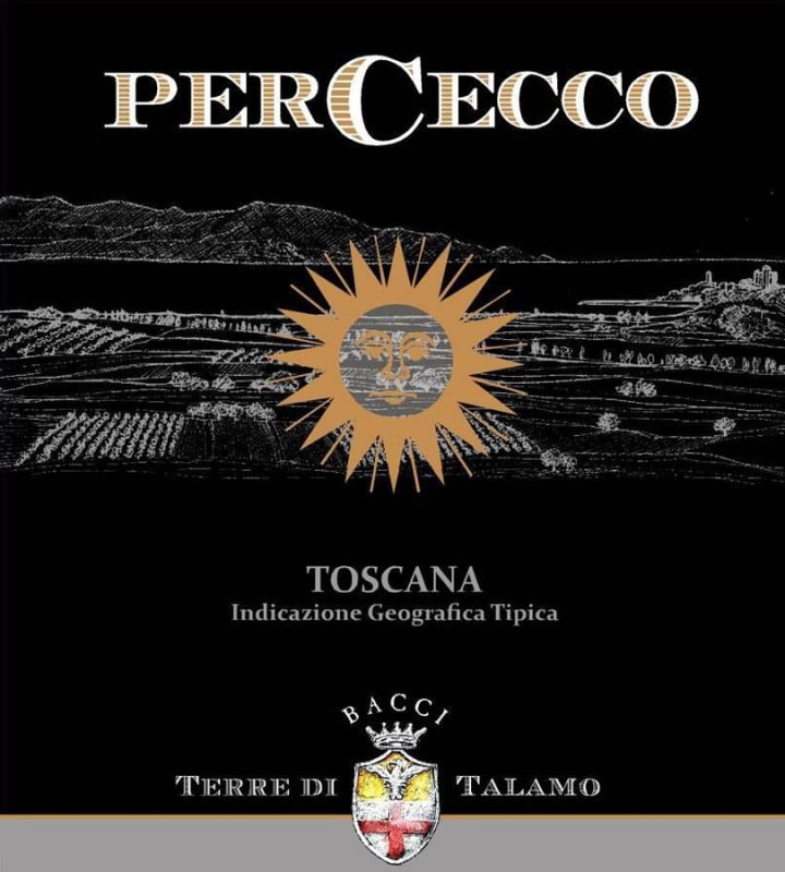 Terre di Talamo Maremma Toscana Percecco 2008 Front Label