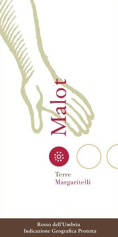 Terre Margaritelli Umbria Malot Rosso 2011 Front Label