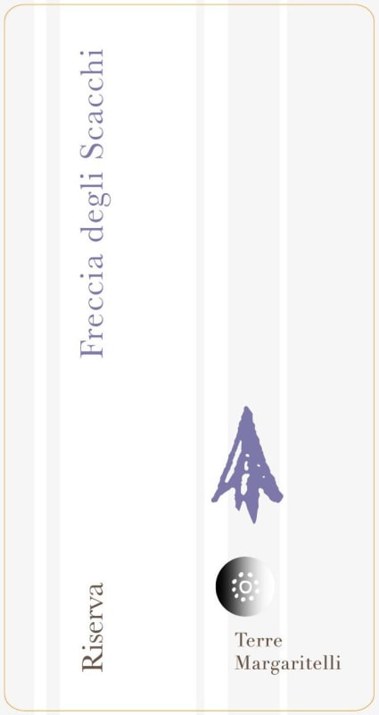 Terre Margaritelli Torgiano Rosso Riserva Freccia degli Scacchi 2011 Front Label