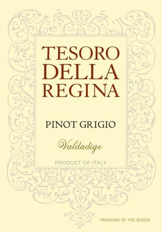Tesoro della Regina Valdadige Pinot Grigio 2011 Front Label