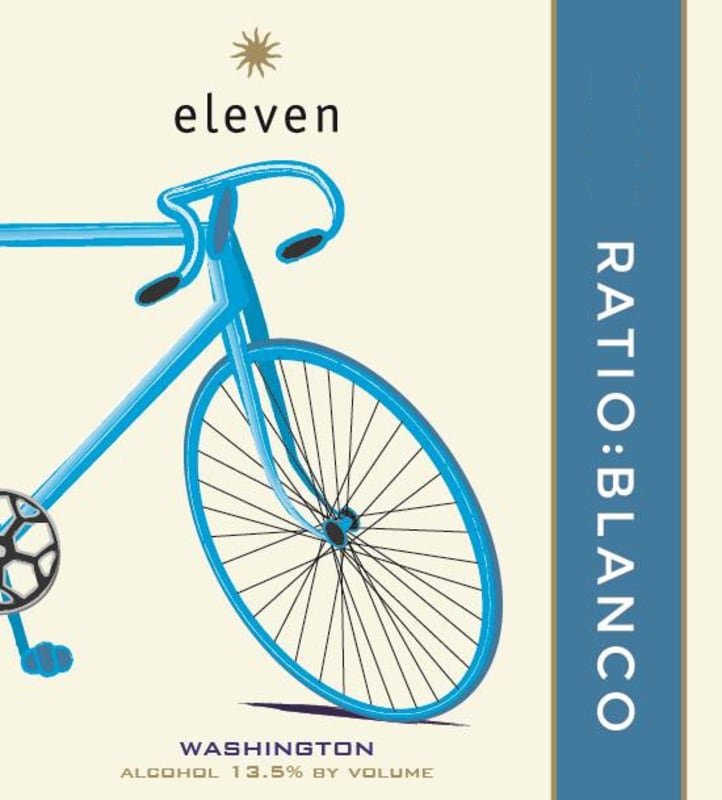 Eleven Winery Ratio Blanco 2014 Front Label