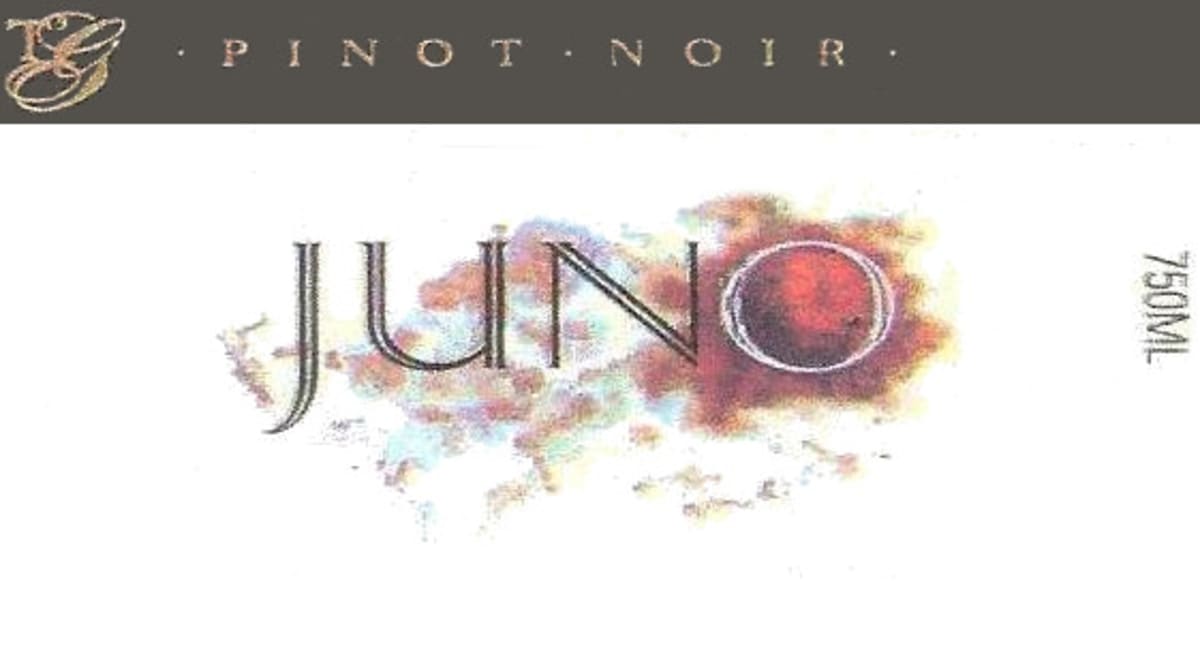 T'Gallant Juno Pinot Noir 2013 Front Label