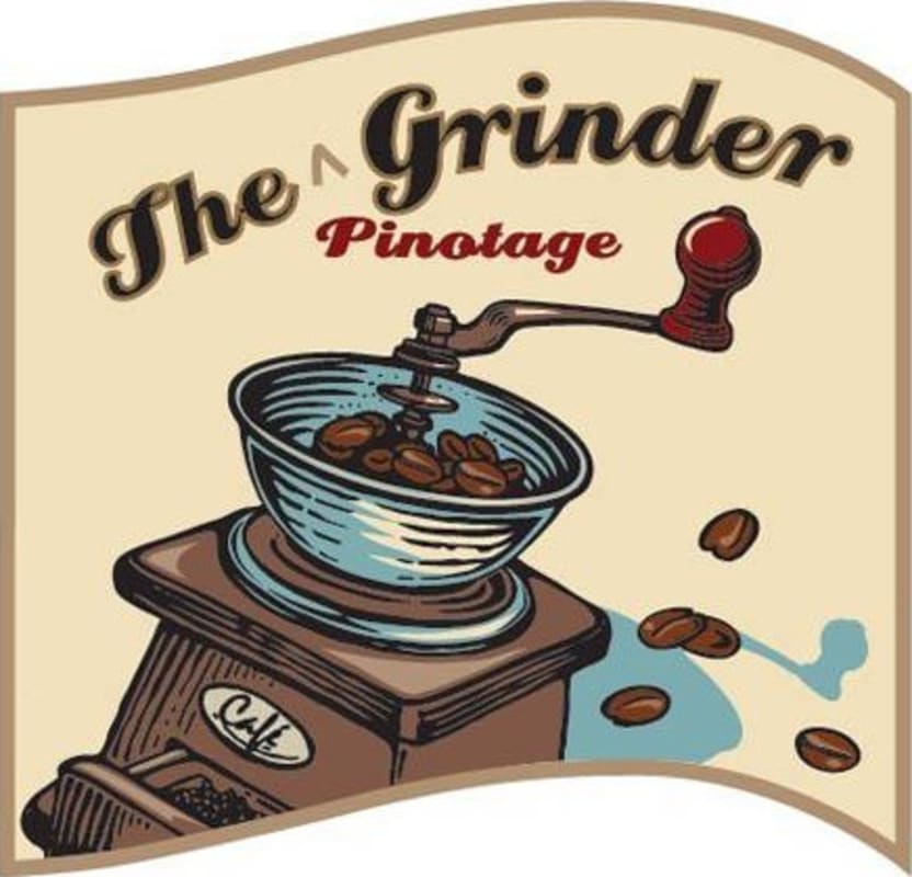 The Grape Grinder The Grinder Pinotage 2012 Front Label