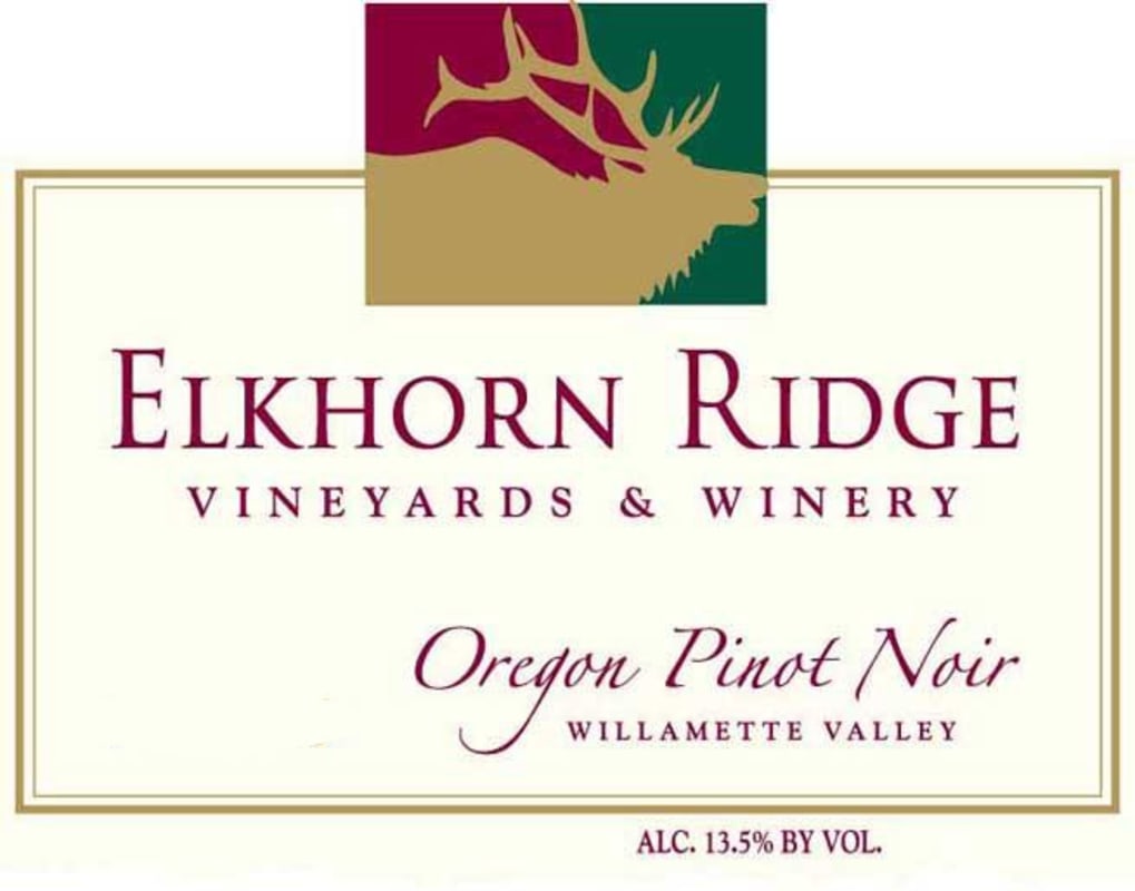 Elkhorn Ridge Vineyards & Winery Pinot Noir 2008 Front Label