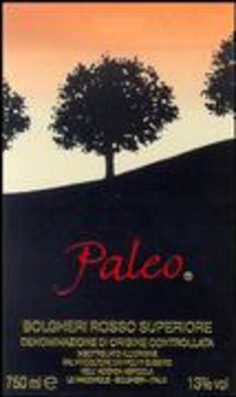 Le Macchiole Paleo 1997 Front Label