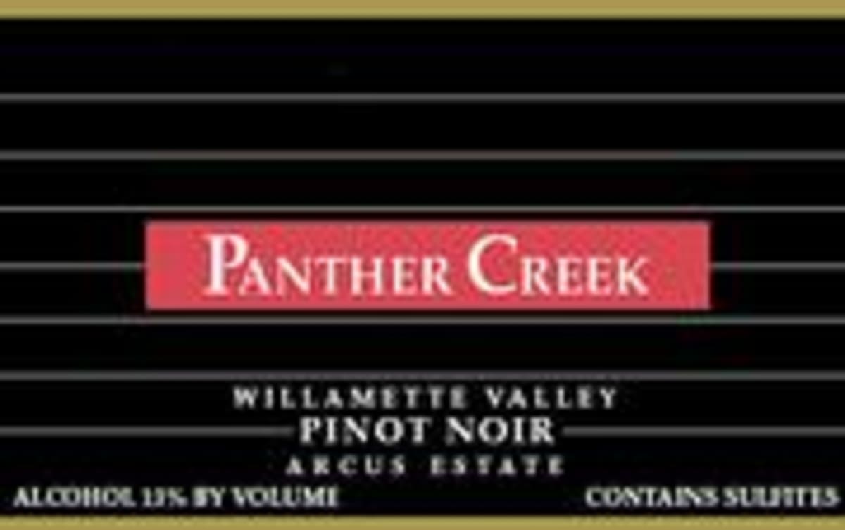 Panther Creek Arcus Pinot Noir 1999 Front Label