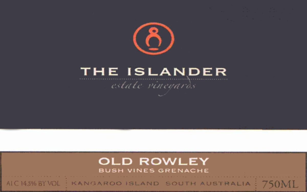 The Islander Estate Vineyards Old Rowley Red Blend 2008 Front Label