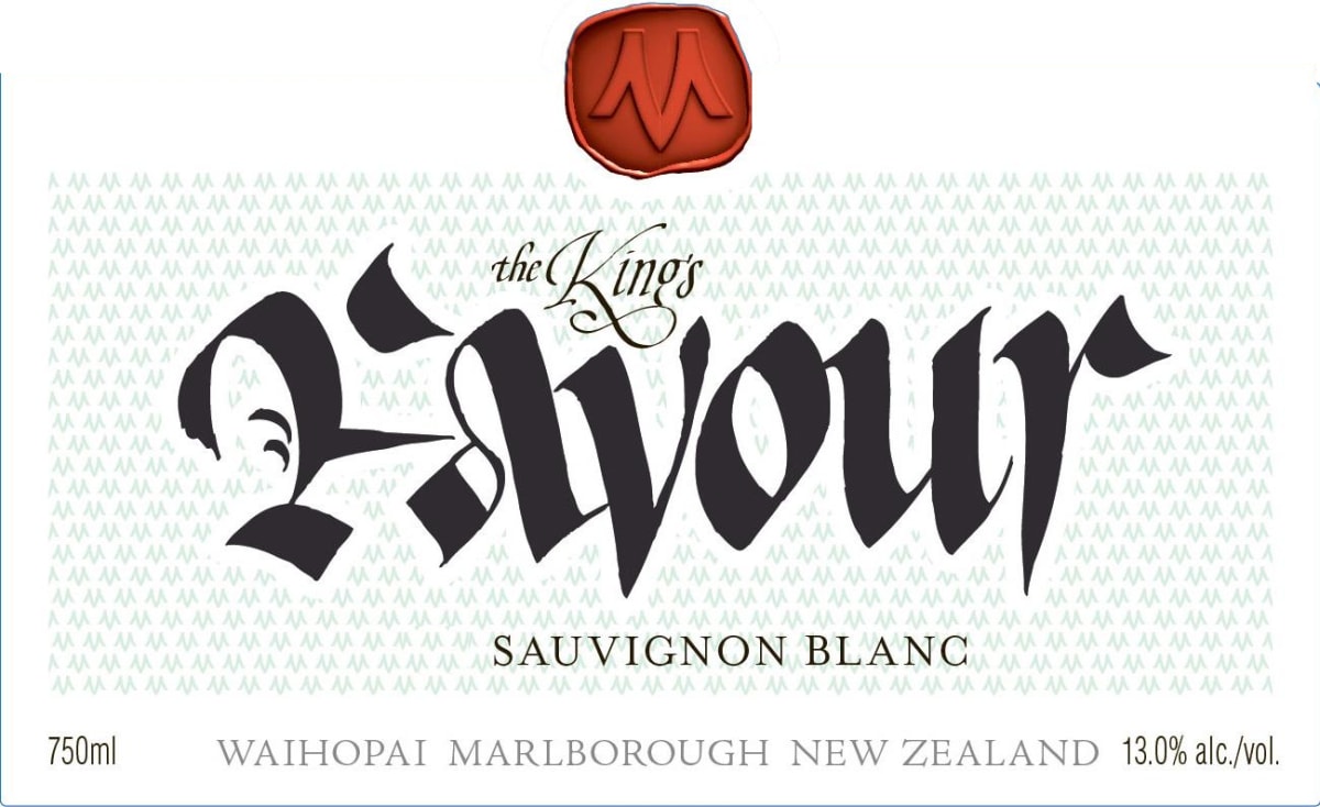 The Kings Series Favour Sauvignon Blanc 2015 Front Label