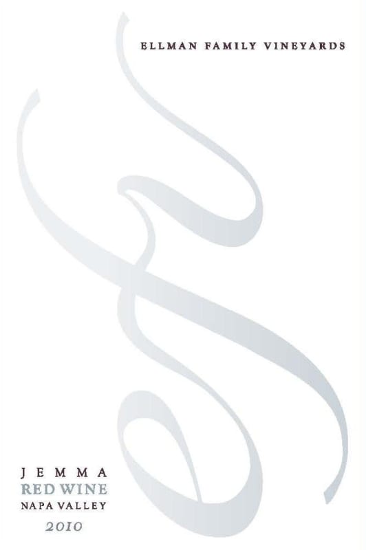 Ellman Family Vineyards Jemma Red 2010 Front Label