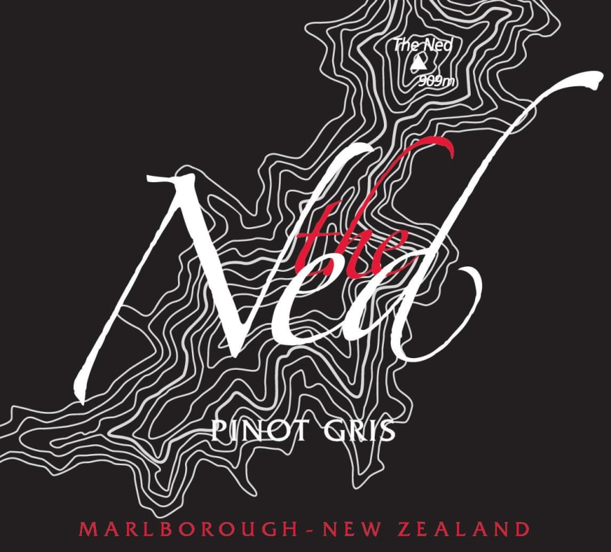 The Ned Pinot Gris 2014 Front Label