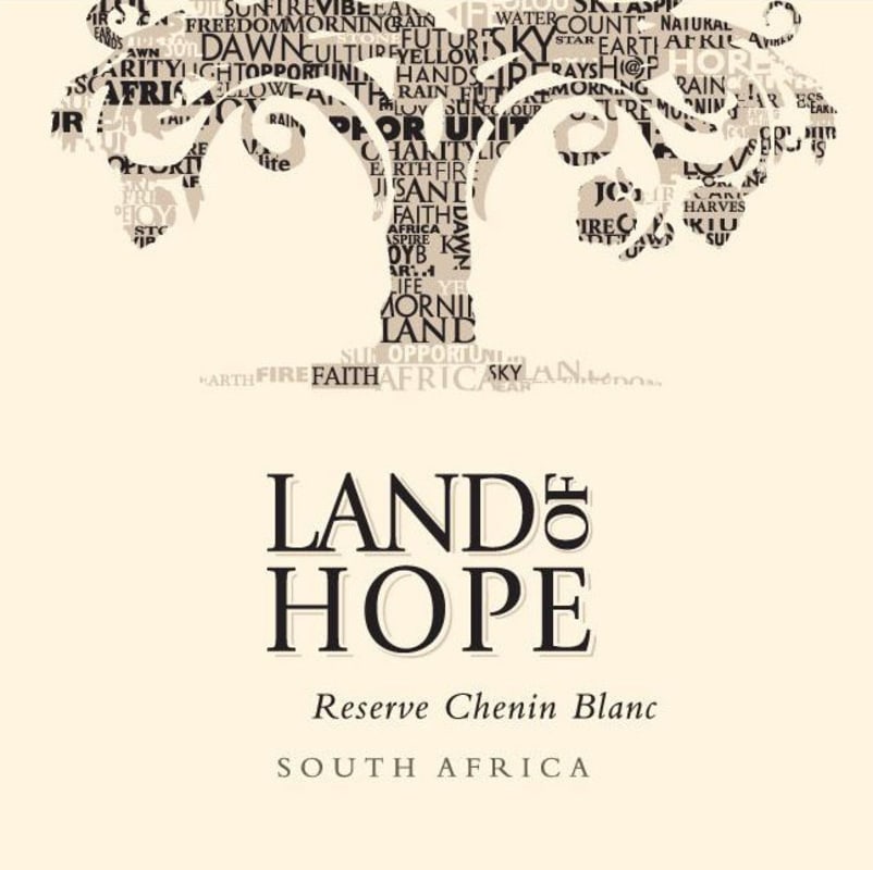 The Winery of Good Hope Land of Hope Reserve Chenin Blanc 2014 Front Label