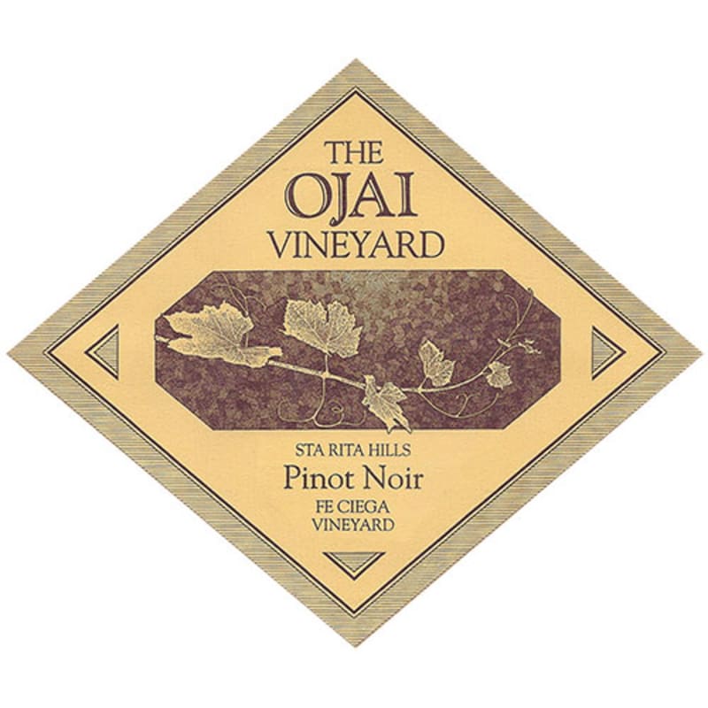 Ojai Fe Ciega Pinot Noir 2014 Front Label