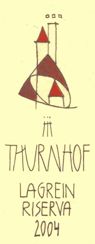 Thurnhof Alto Adige-Sudtirol Lagrein Riserva 2004 Front Label