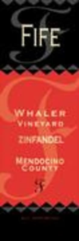 Fife Whaler Vineyard Zinfandel 1999 Front Label
