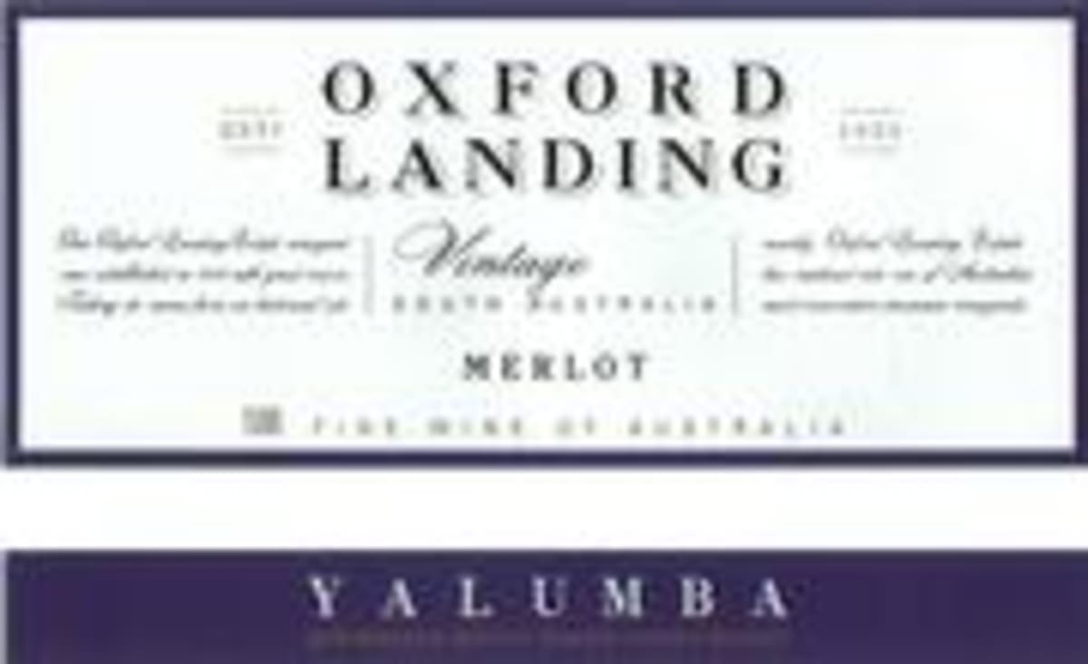 Oxford Landing Merlot 2000 Front Label